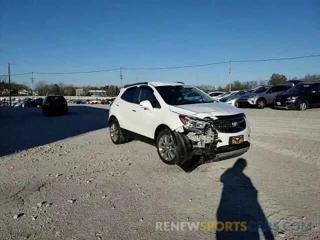 15 fotografías del automóvil dañado KL4CJASB7KB814985 BUICK ENCORE 2019