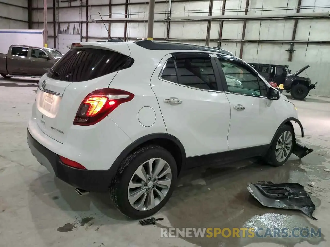 3 fotografías del automóvil dañado KL4CJASB7KB814985 BUICK ENCORE 2019