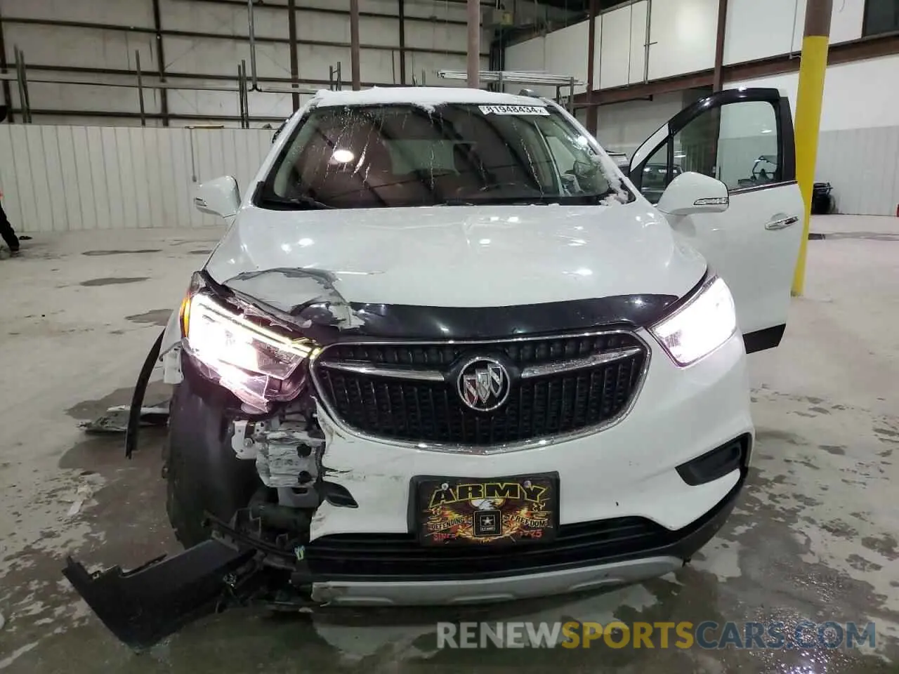5 fotografías del automóvil dañado KL4CJASB7KB814985 BUICK ENCORE 2019