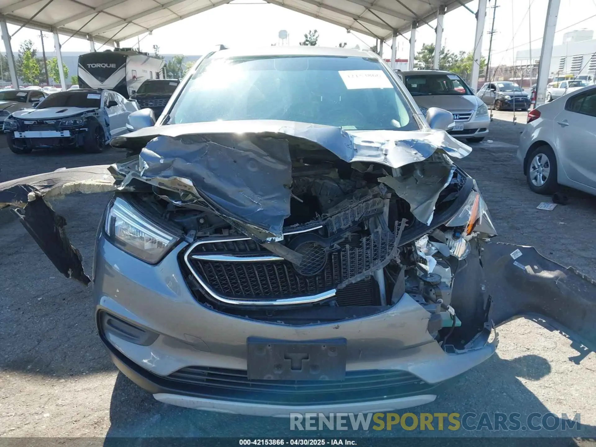 6 fotografías del automóvil dañado KL4CJASB7KB842785 BUICK ENCORE 2019