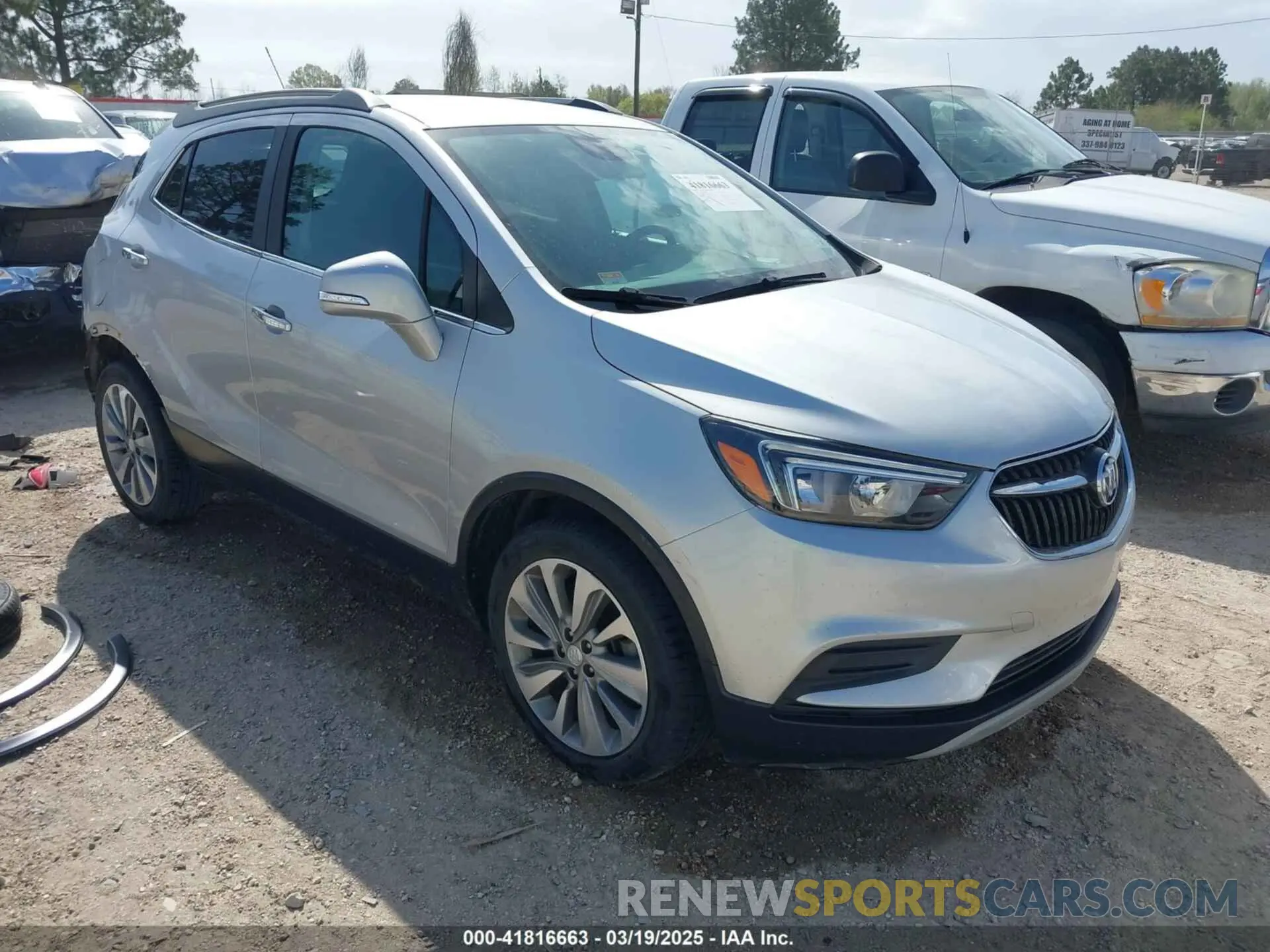 1 fotografías del automóvil dañado KL4CJASB7KB900118 BUICK ENCORE 2019