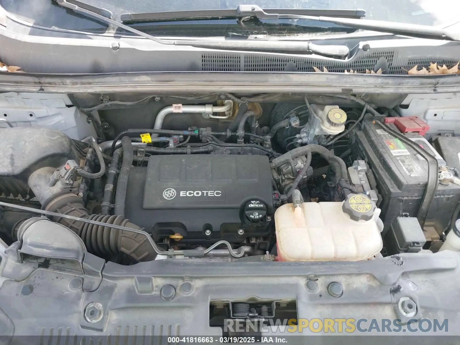 10 fotografías del automóvil dañado KL4CJASB7KB900118 BUICK ENCORE 2019