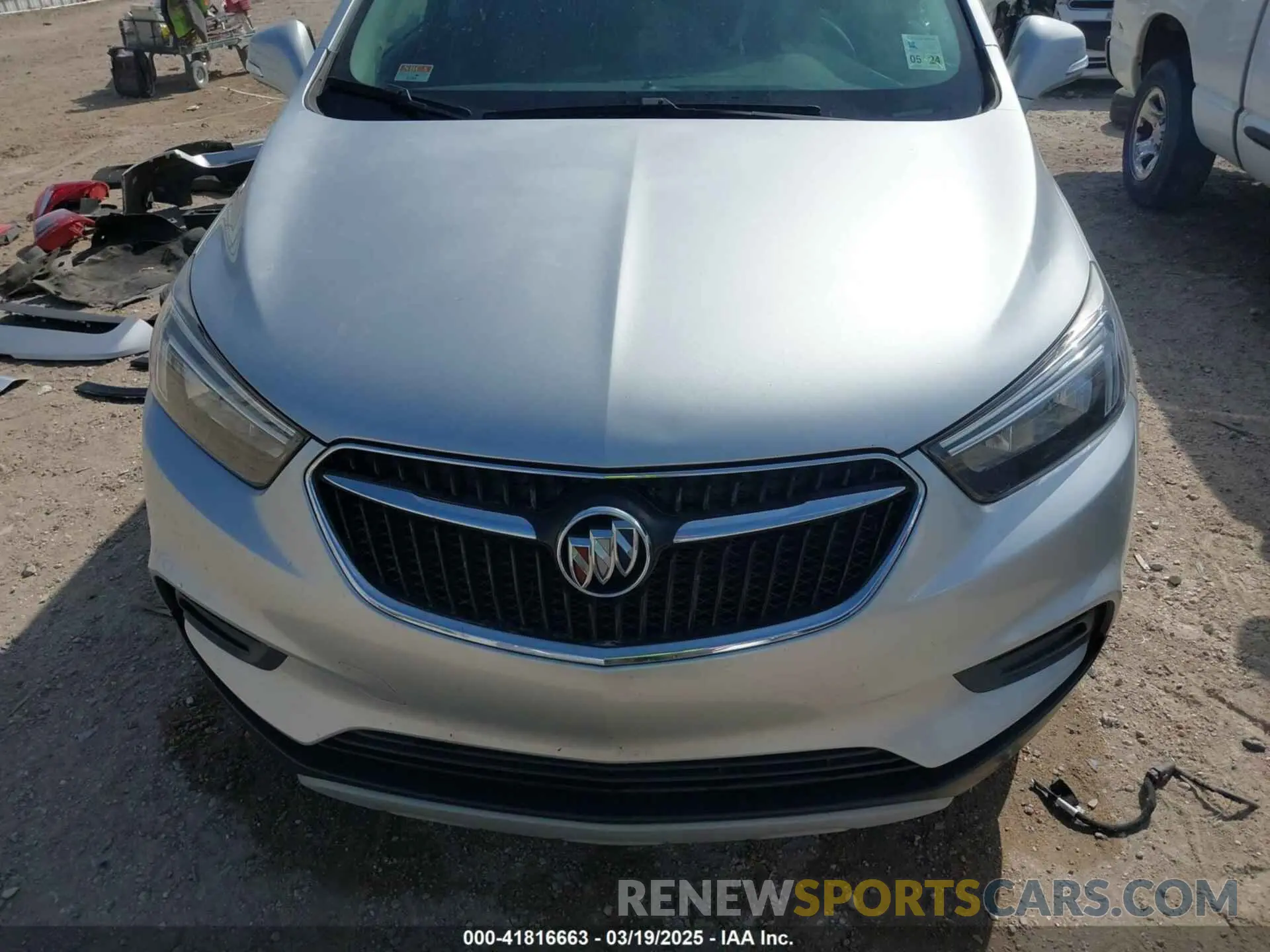 13 fotografías del automóvil dañado KL4CJASB7KB900118 BUICK ENCORE 2019