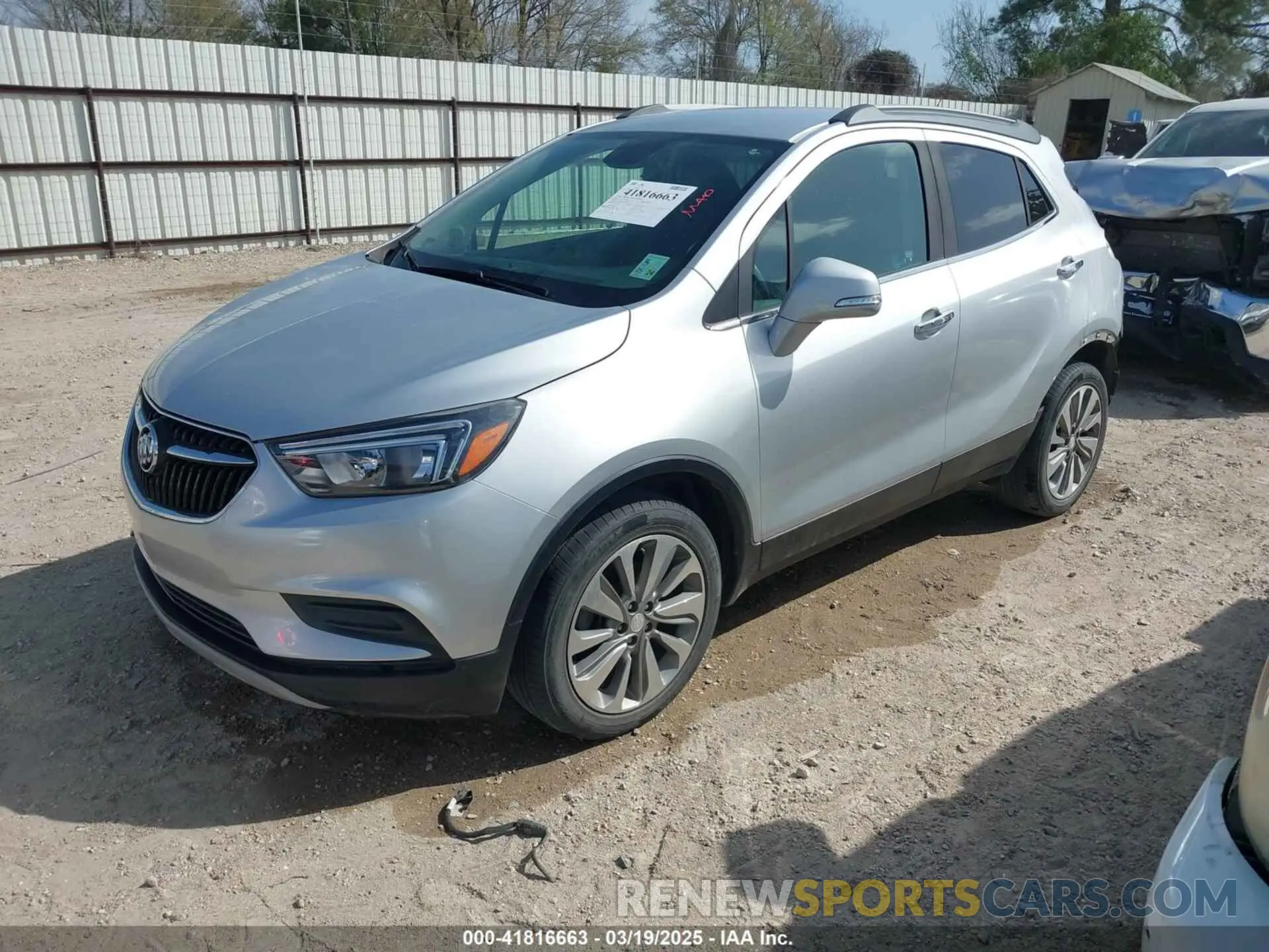 2 fotografías del automóvil dañado KL4CJASB7KB900118 BUICK ENCORE 2019