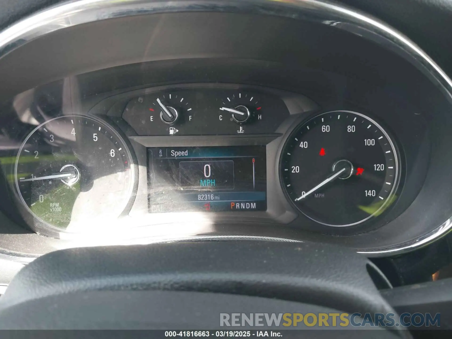 7 fotografías del automóvil dañado KL4CJASB7KB900118 BUICK ENCORE 2019