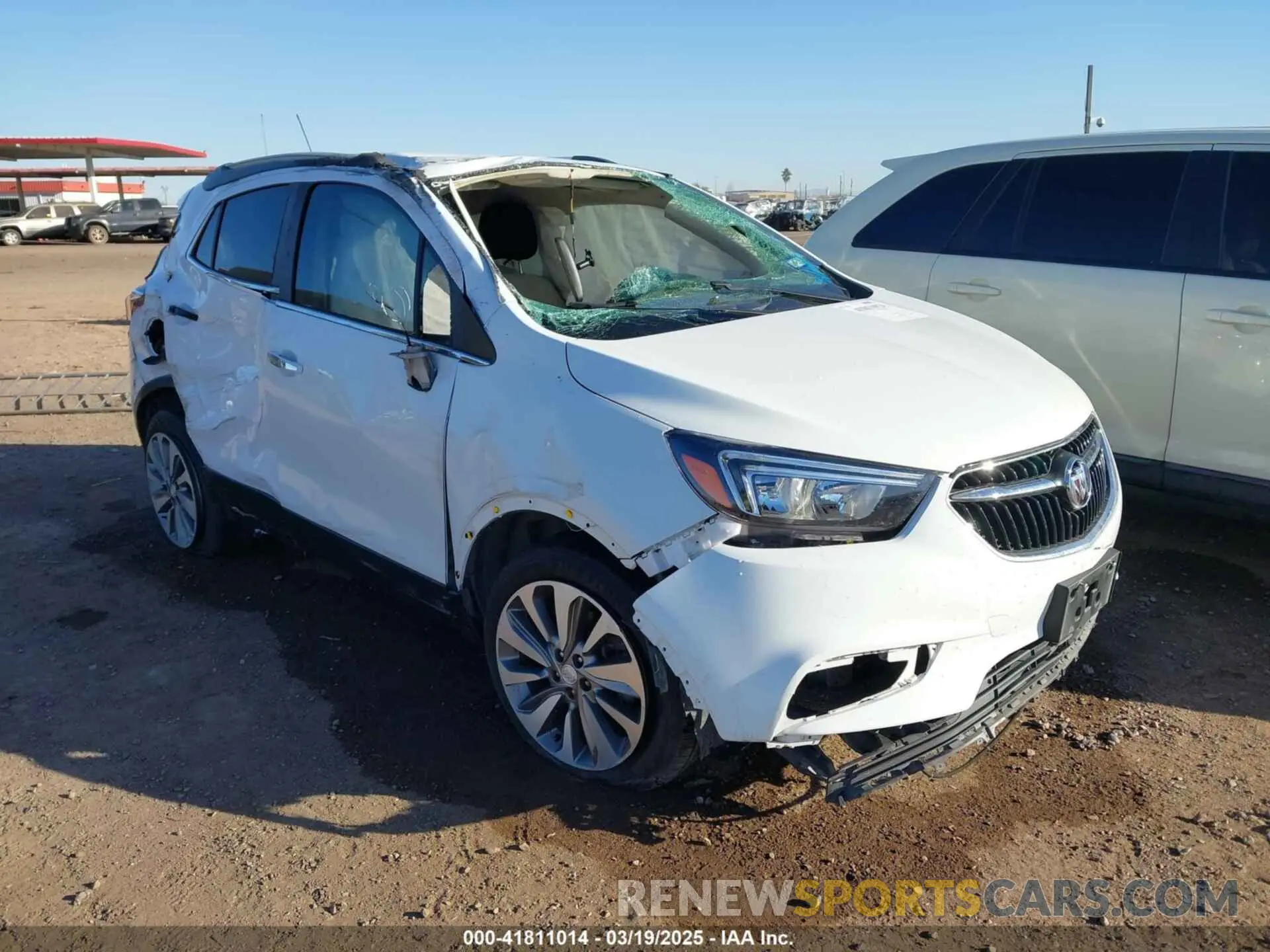 1 fotografías del automóvil dañado KL4CJASB7KB939615 BUICK ENCORE 2019