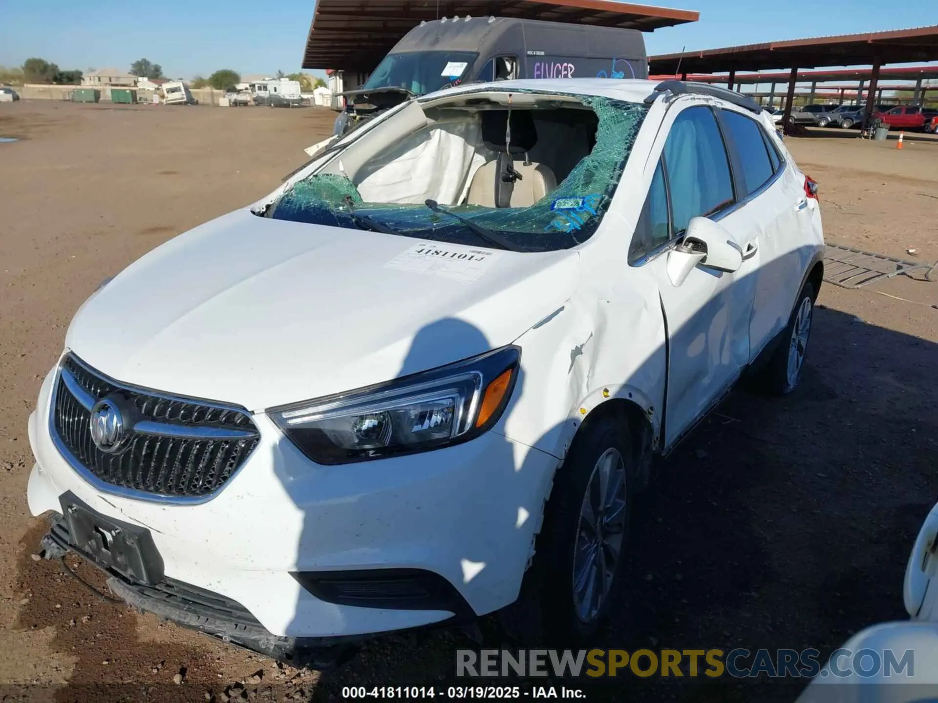 2 fotografías del automóvil dañado KL4CJASB7KB939615 BUICK ENCORE 2019