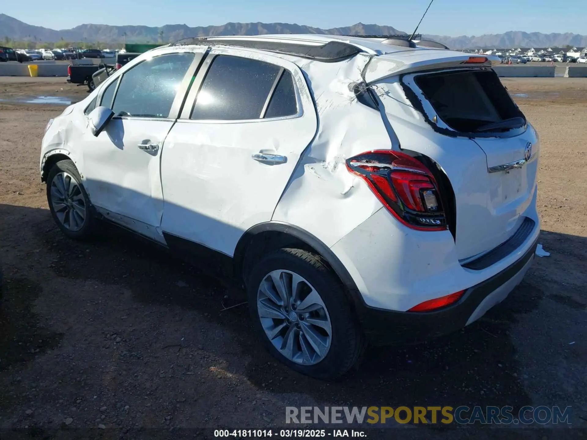 3 fotografías del automóvil dañado KL4CJASB7KB939615 BUICK ENCORE 2019