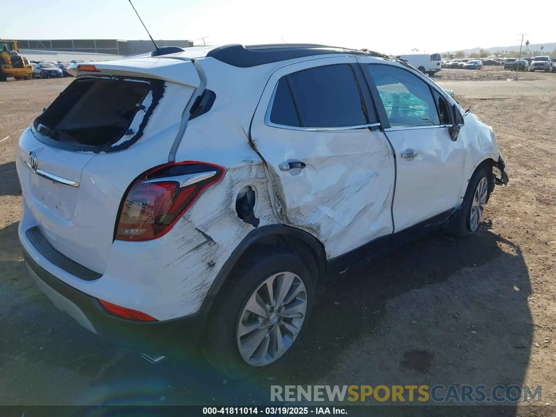 4 fotografías del automóvil dañado KL4CJASB7KB939615 BUICK ENCORE 2019