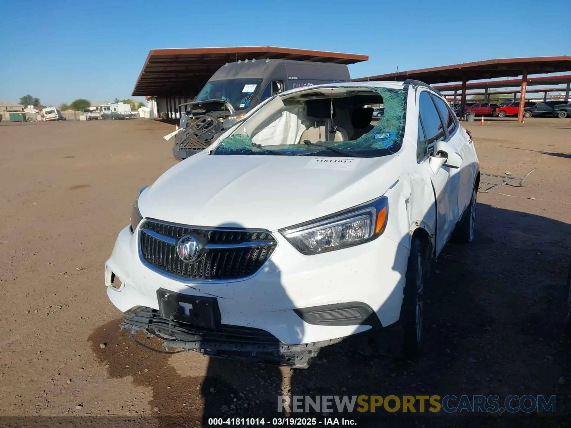 6 fotografías del automóvil dañado KL4CJASB7KB939615 BUICK ENCORE 2019