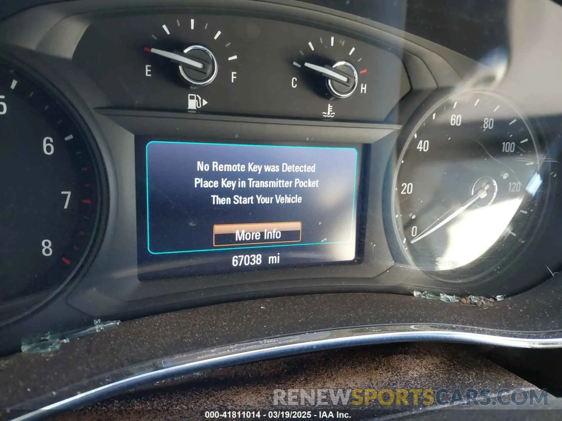 7 fotografías del automóvil dañado KL4CJASB7KB939615 BUICK ENCORE 2019