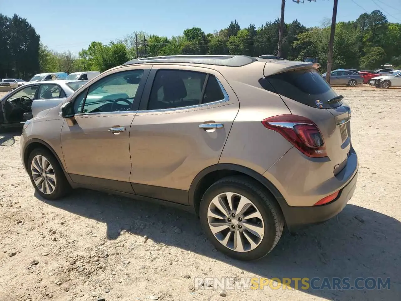 2 fotografías del automóvil dañado KL4CJASB8KB702616 BUICK ENCORE 2019
