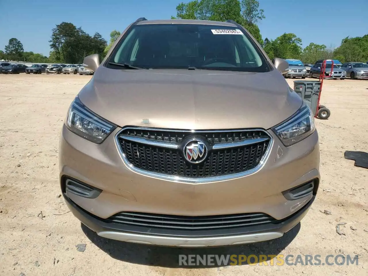 5 fotografías del automóvil dañado KL4CJASB8KB702616 BUICK ENCORE 2019