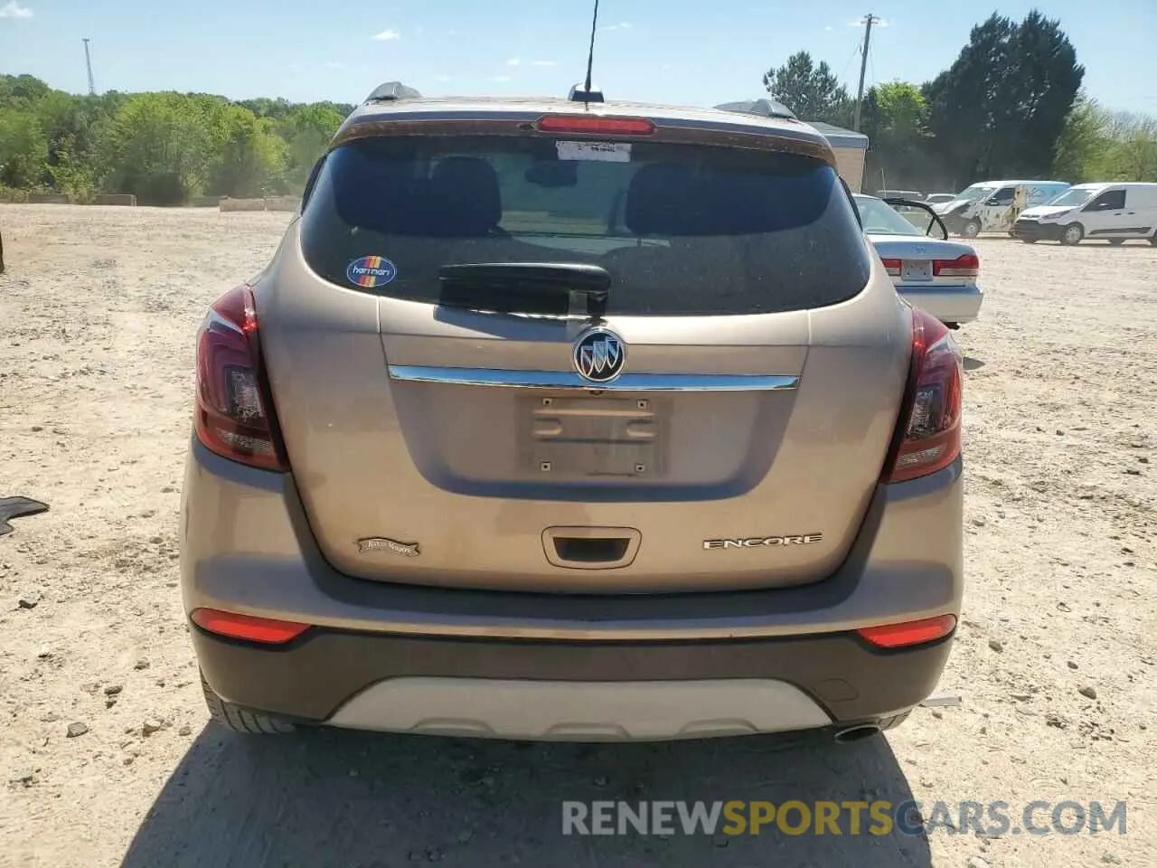 6 fotografías del automóvil dañado KL4CJASB8KB702616 BUICK ENCORE 2019