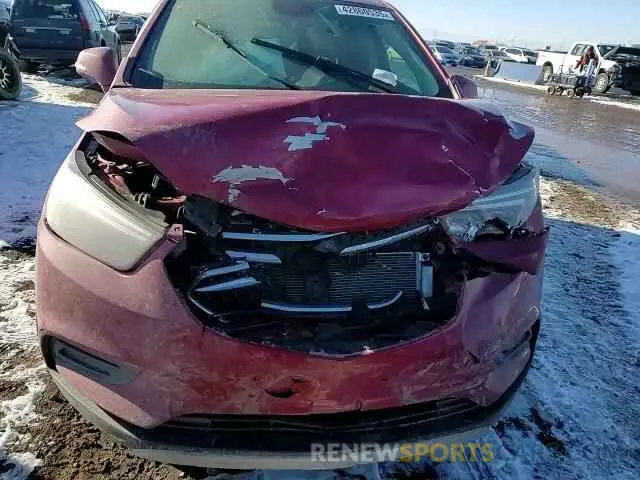 12 fotografías del automóvil dañado KL4CJASB8KB707251 BUICK ENCORE 2019