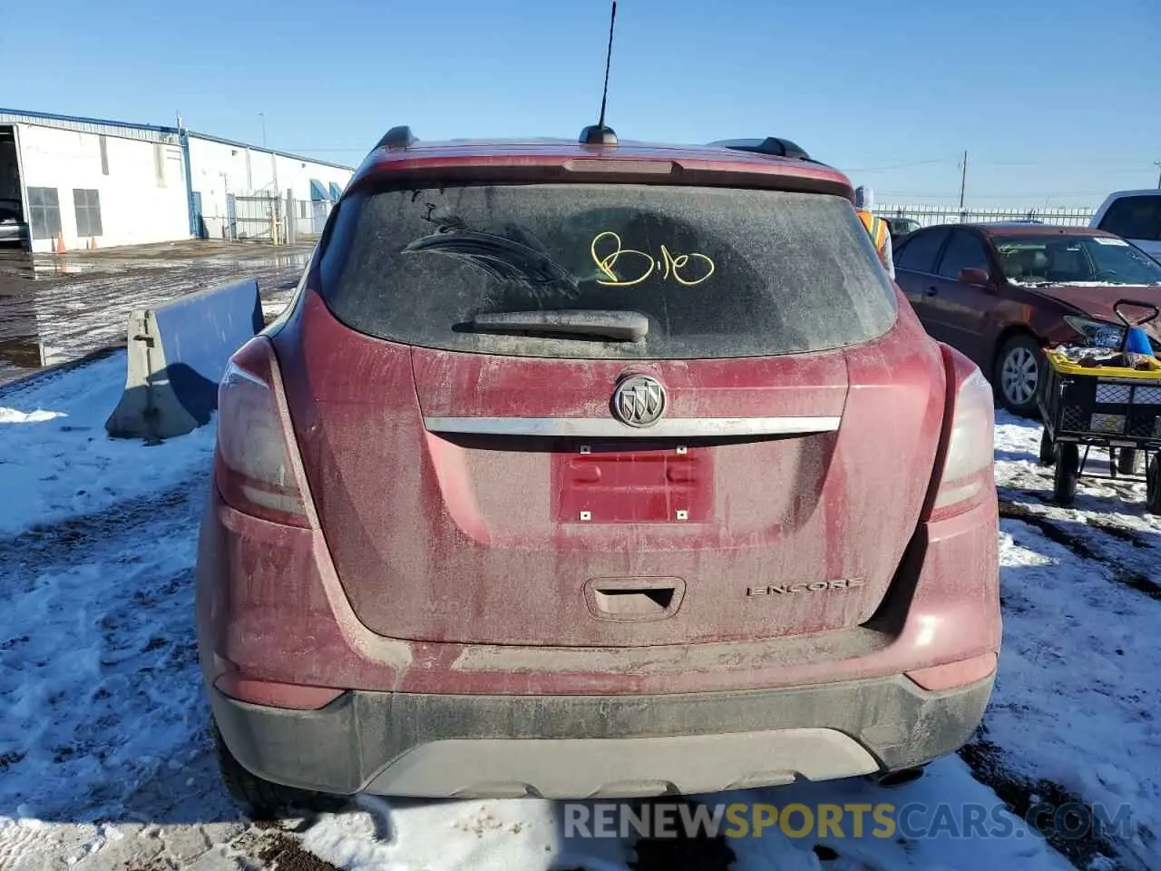 6 fotografías del automóvil dañado KL4CJASB8KB707251 BUICK ENCORE 2019