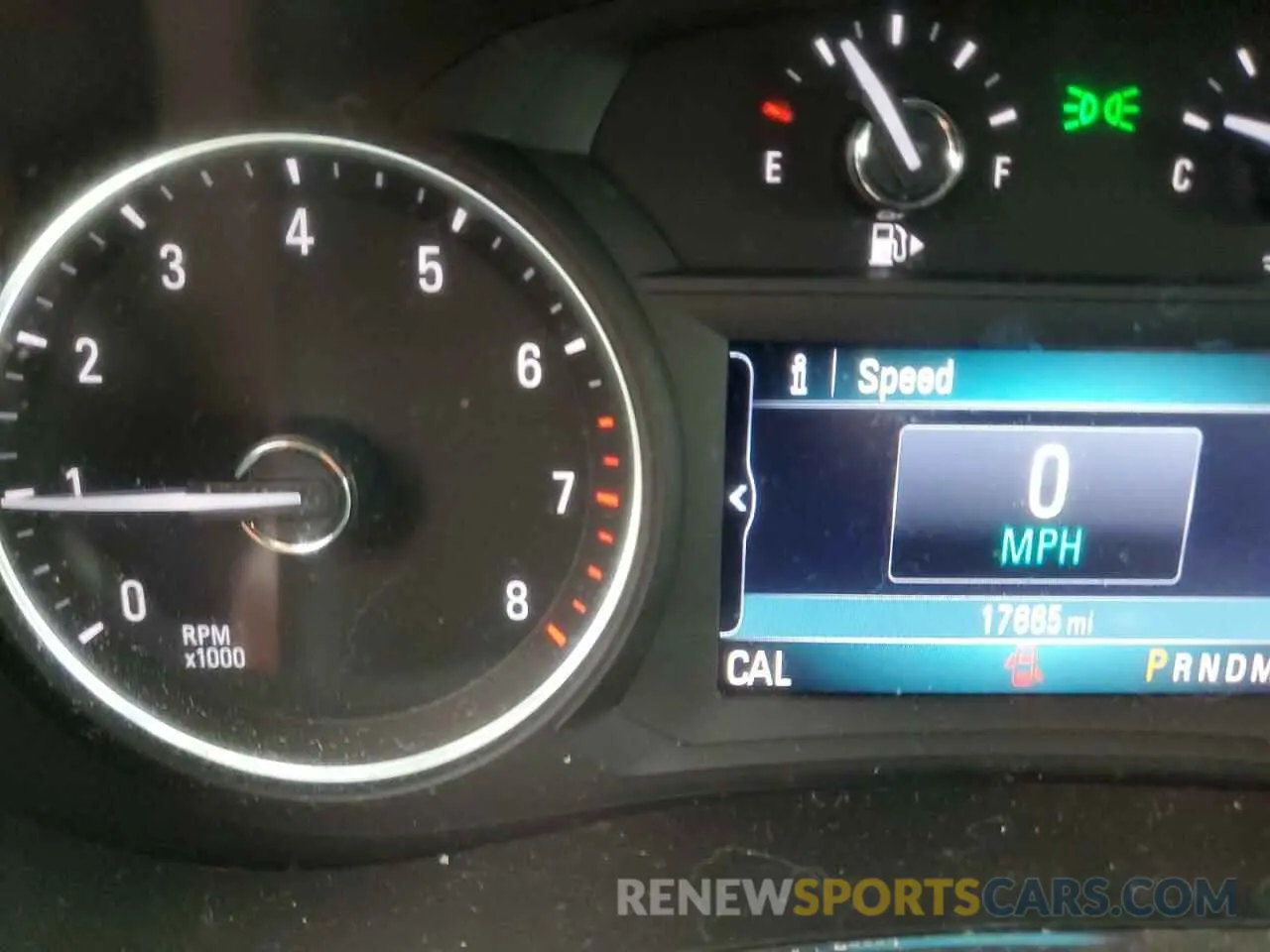 9 fotografías del automóvil dañado KL4CJASB8KB707251 BUICK ENCORE 2019
