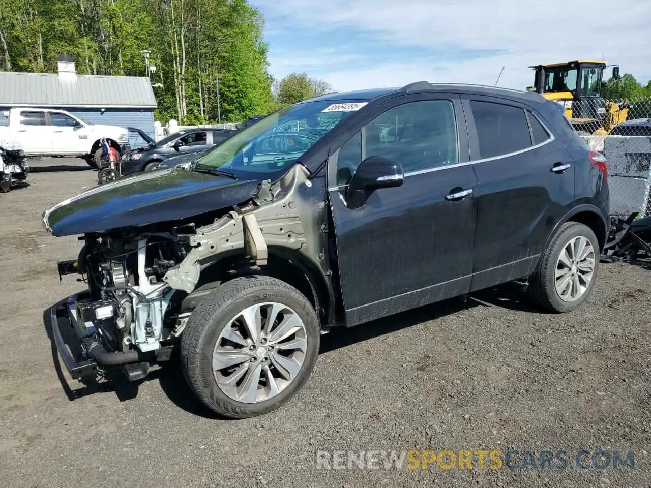 1 fotografías del automóvil dañado KL4CJASB8KB763982 BUICK ENCORE 2019