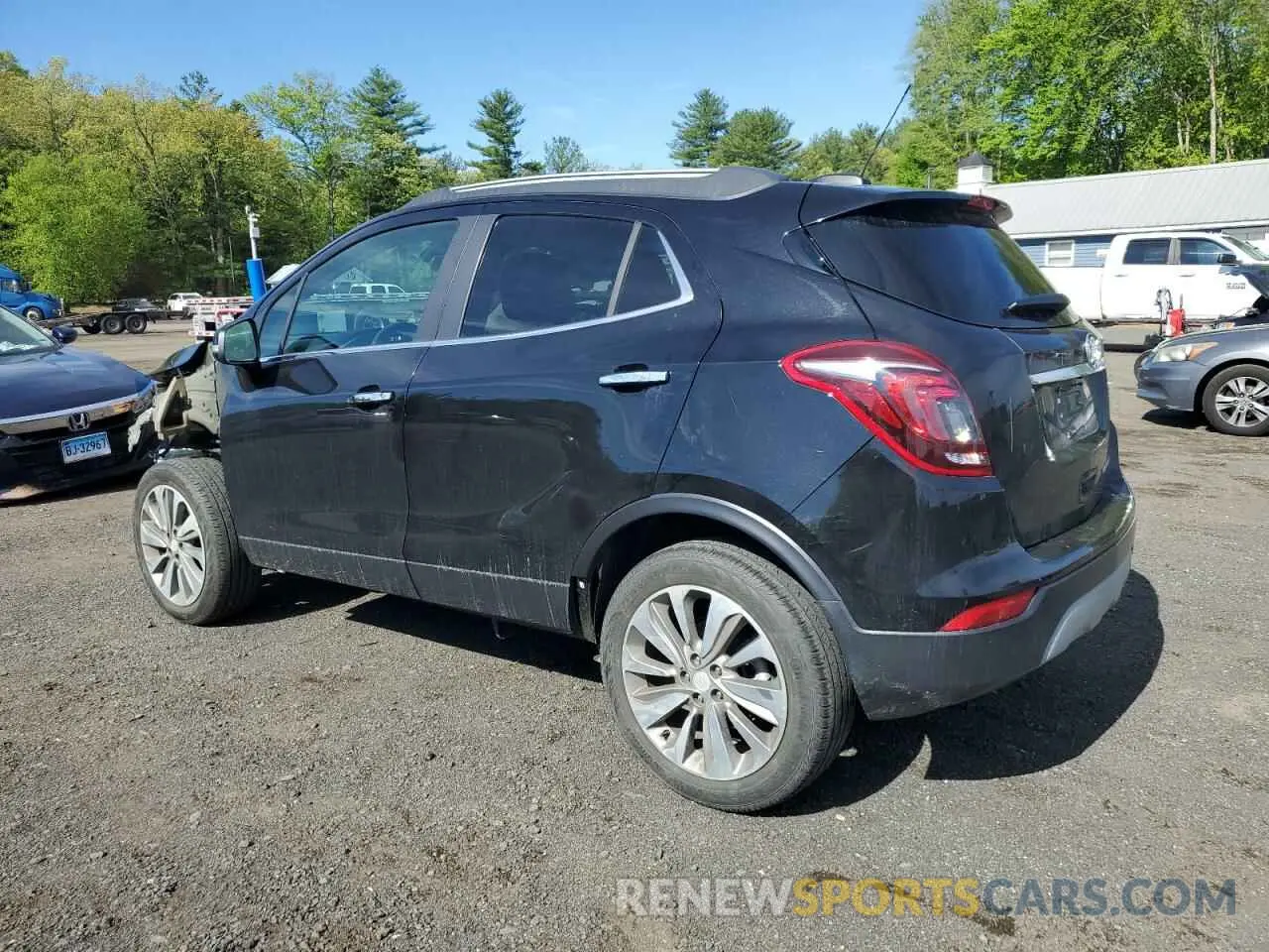 2 fotografías del automóvil dañado KL4CJASB8KB763982 BUICK ENCORE 2019