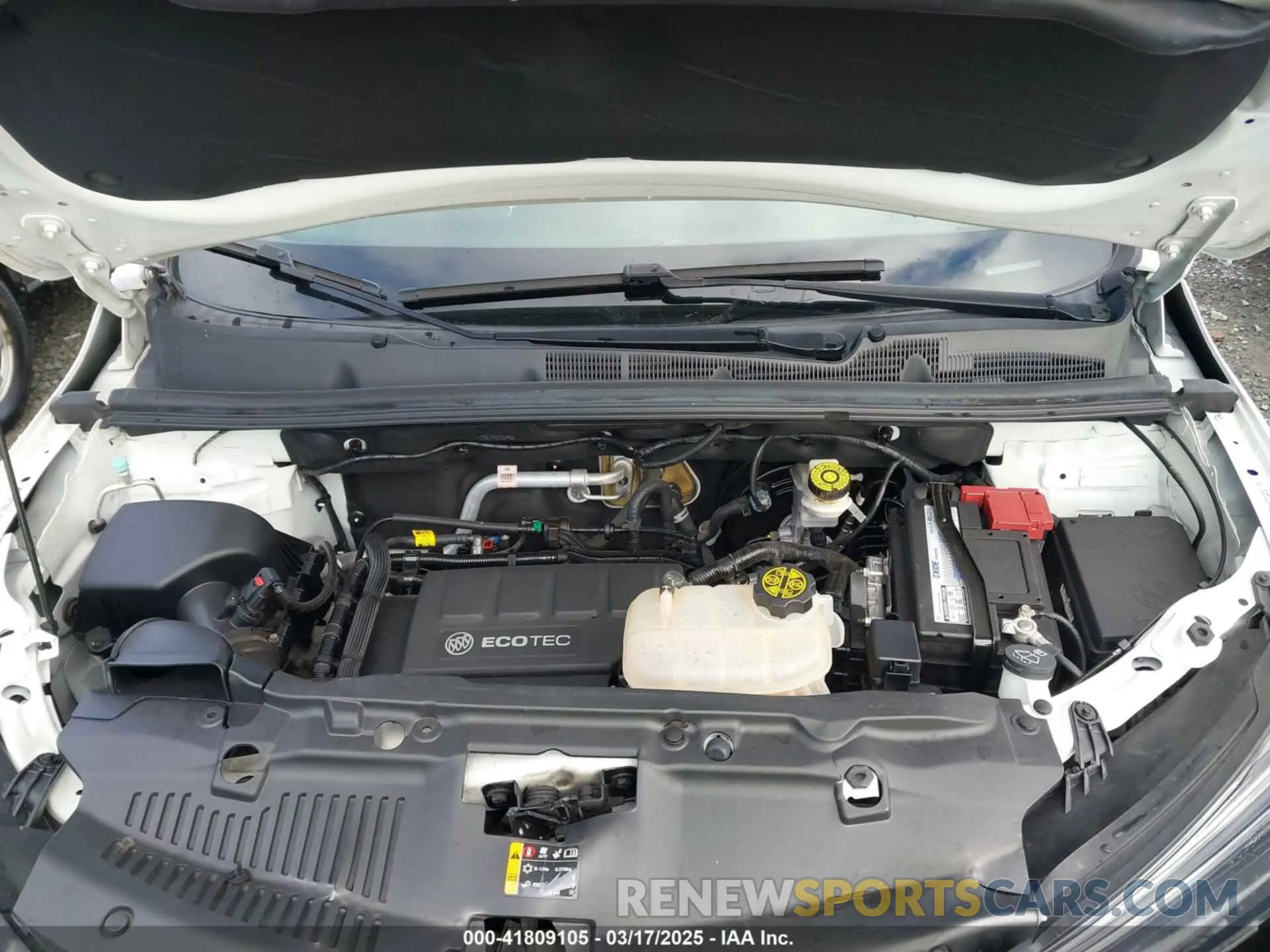 10 fotografías del automóvil dañado KL4CJASB8KB824621 BUICK ENCORE 2019