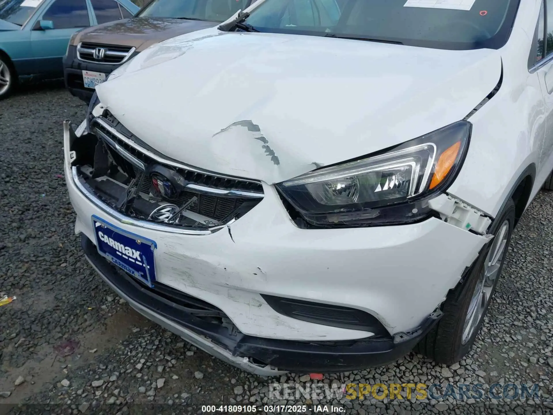 6 fotografías del automóvil dañado KL4CJASB8KB824621 BUICK ENCORE 2019