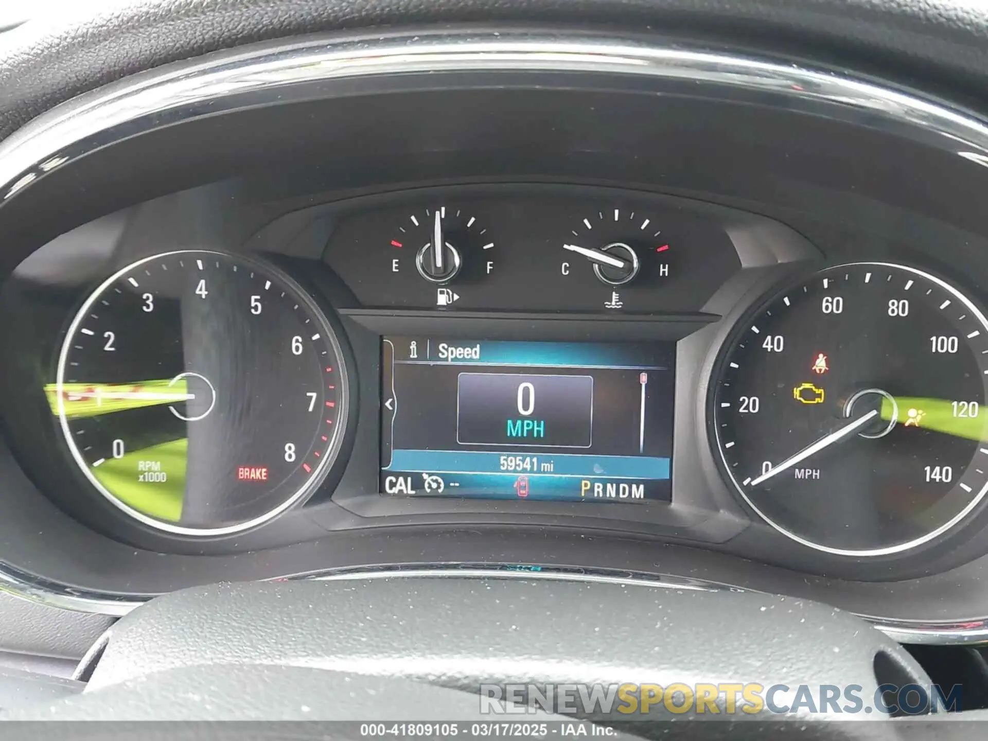 7 fotografías del automóvil dañado KL4CJASB8KB824621 BUICK ENCORE 2019
