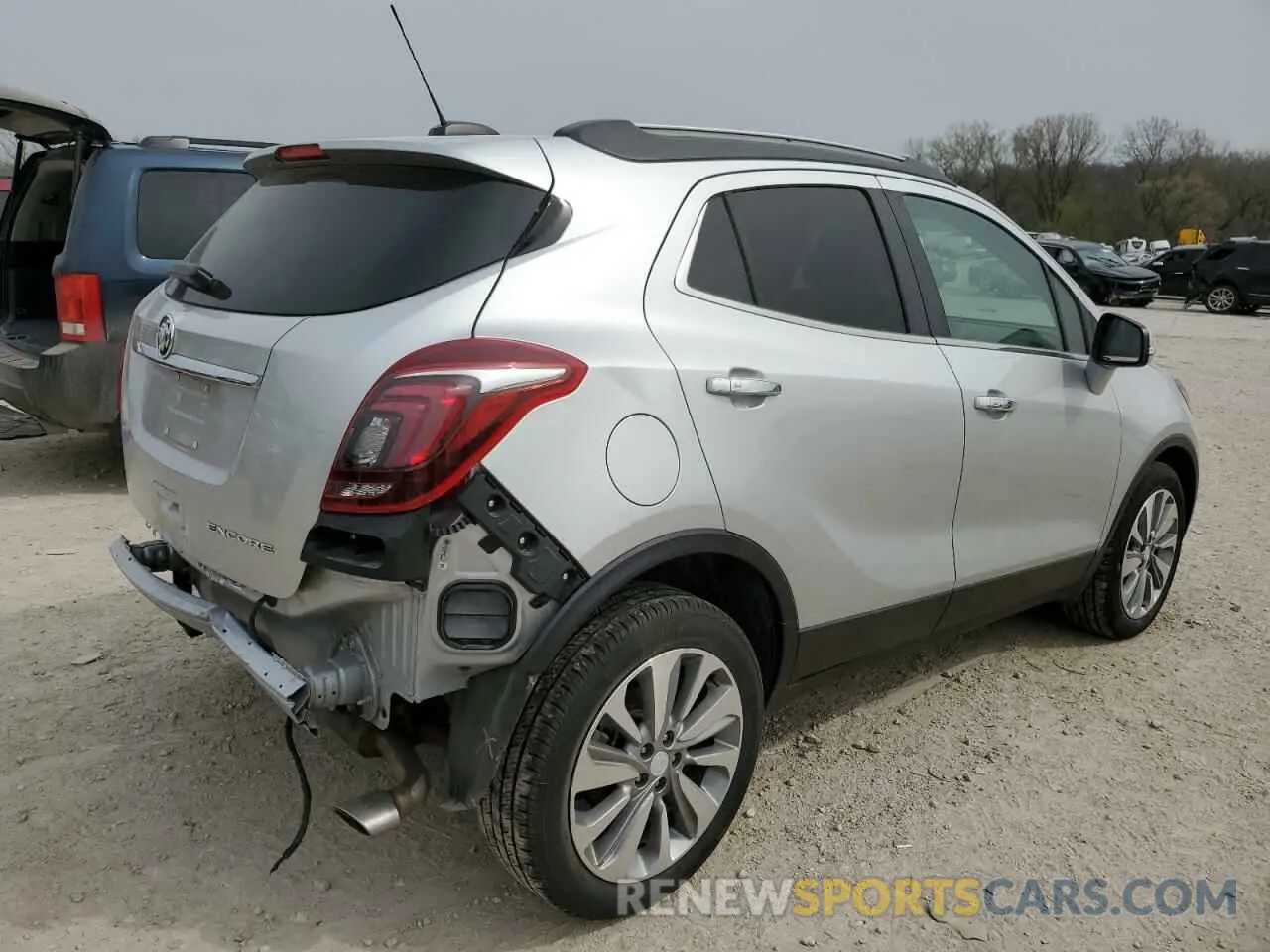 3 fotografías del automóvil dañado KL4CJASB8KB859398 BUICK ENCORE 2019