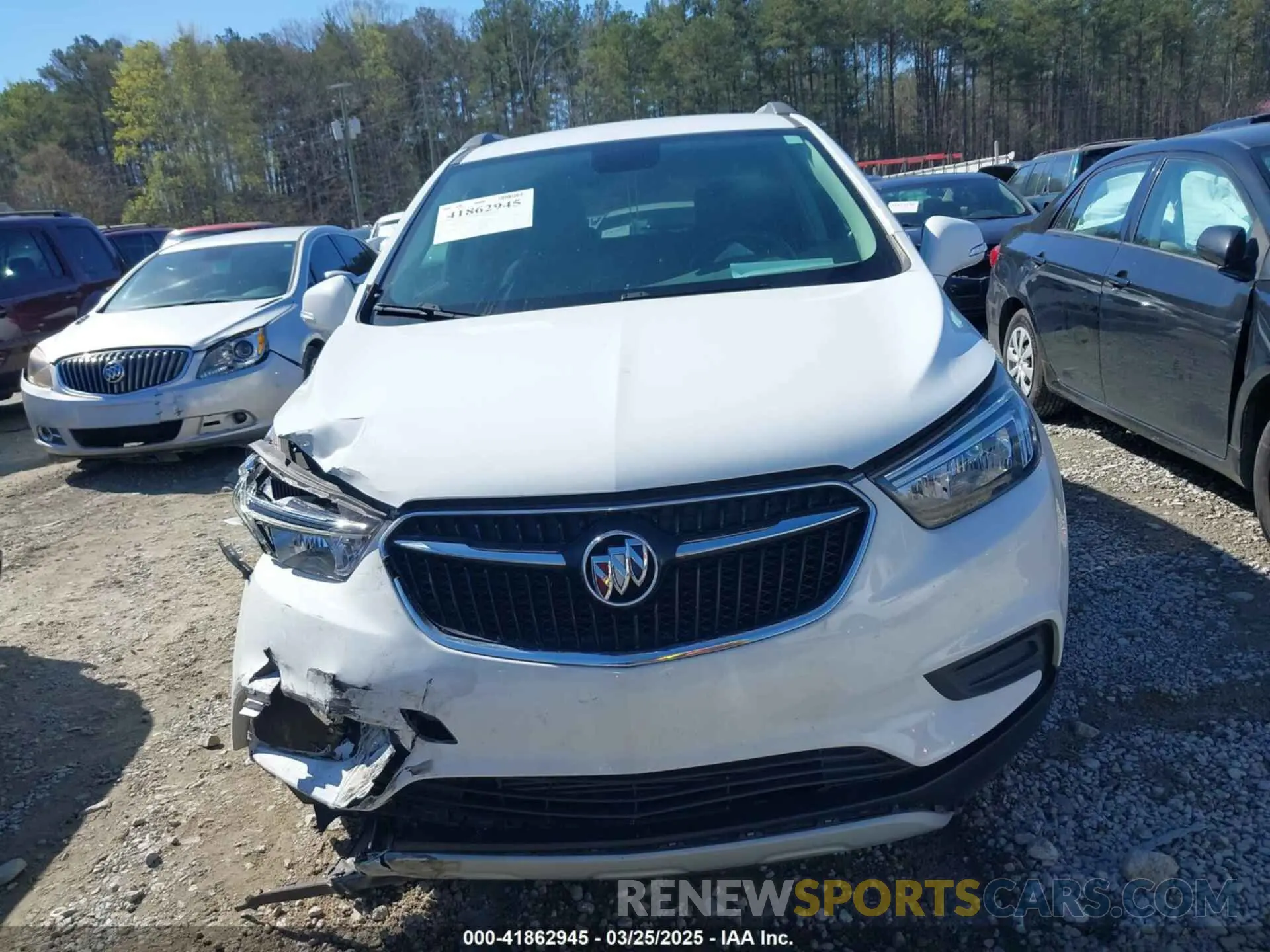 12 fotografías del automóvil dañado KL4CJASB8KB879134 BUICK ENCORE 2019