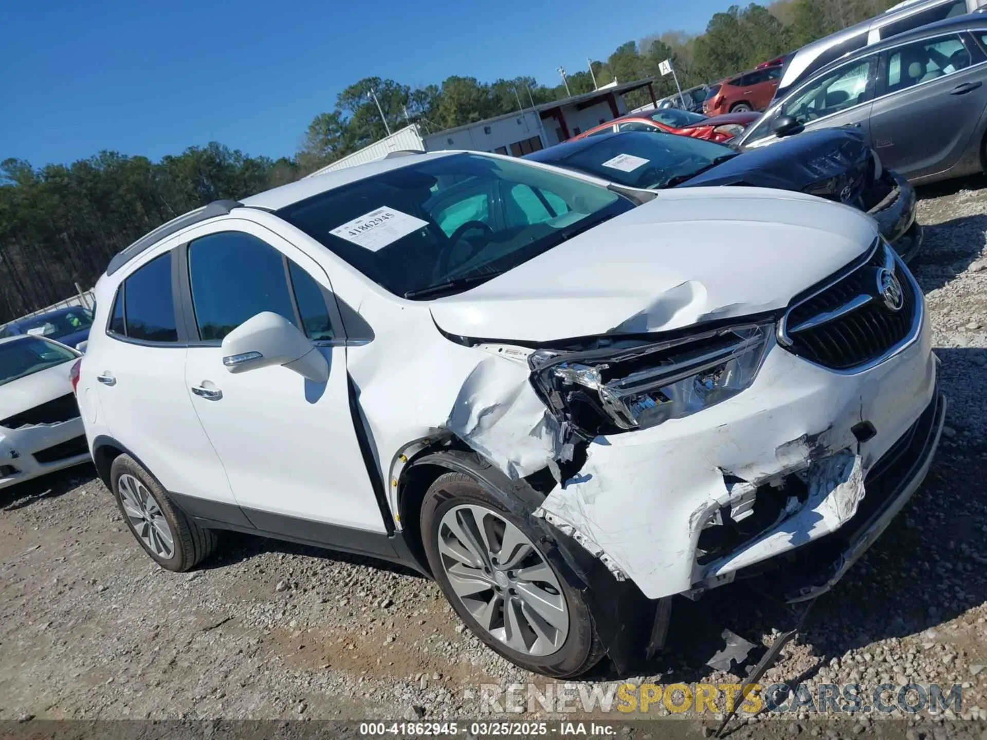 13 fotografías del automóvil dañado KL4CJASB8KB879134 BUICK ENCORE 2019