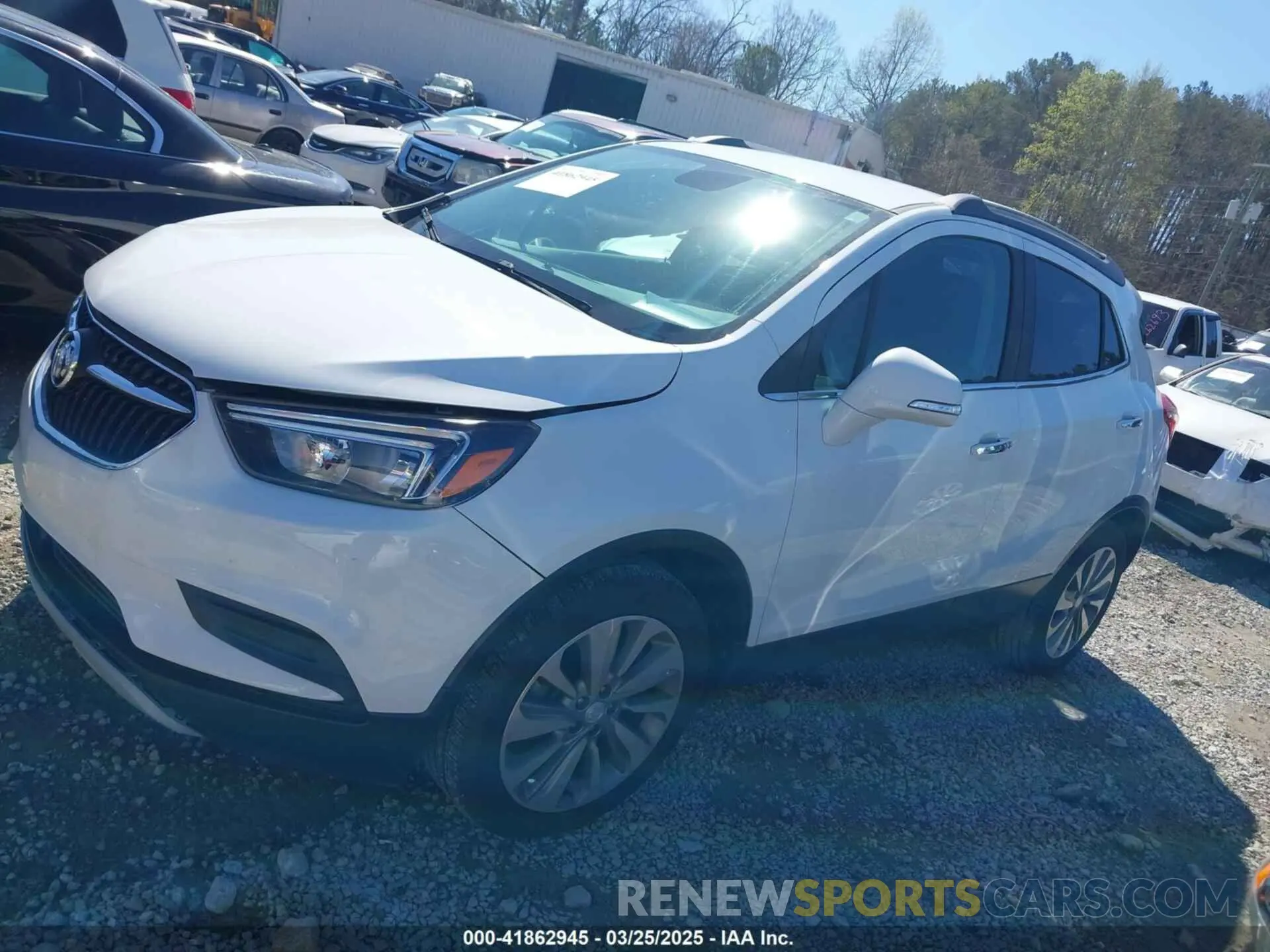 14 fotografías del automóvil dañado KL4CJASB8KB879134 BUICK ENCORE 2019