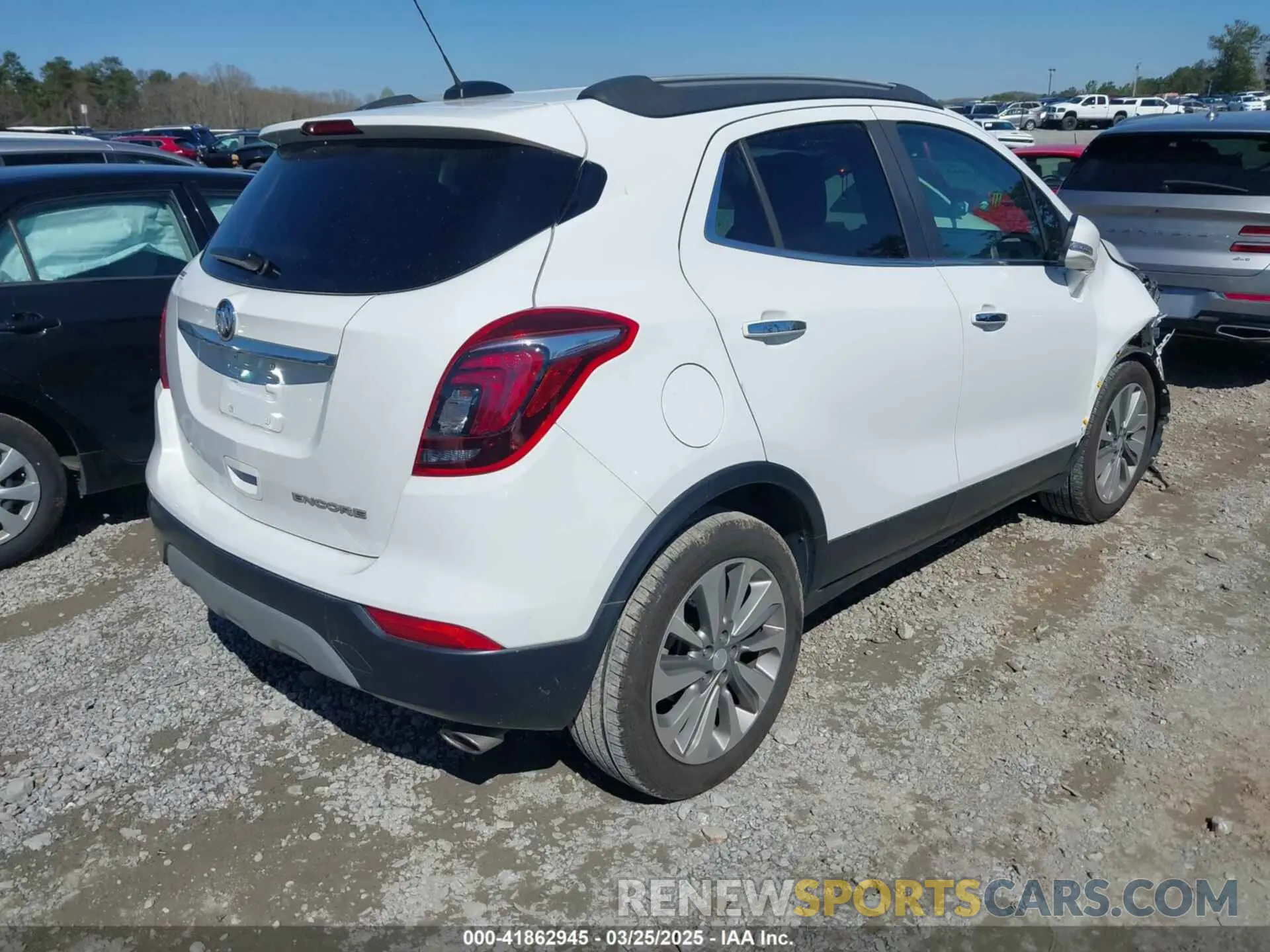 4 fotografías del automóvil dañado KL4CJASB8KB879134 BUICK ENCORE 2019