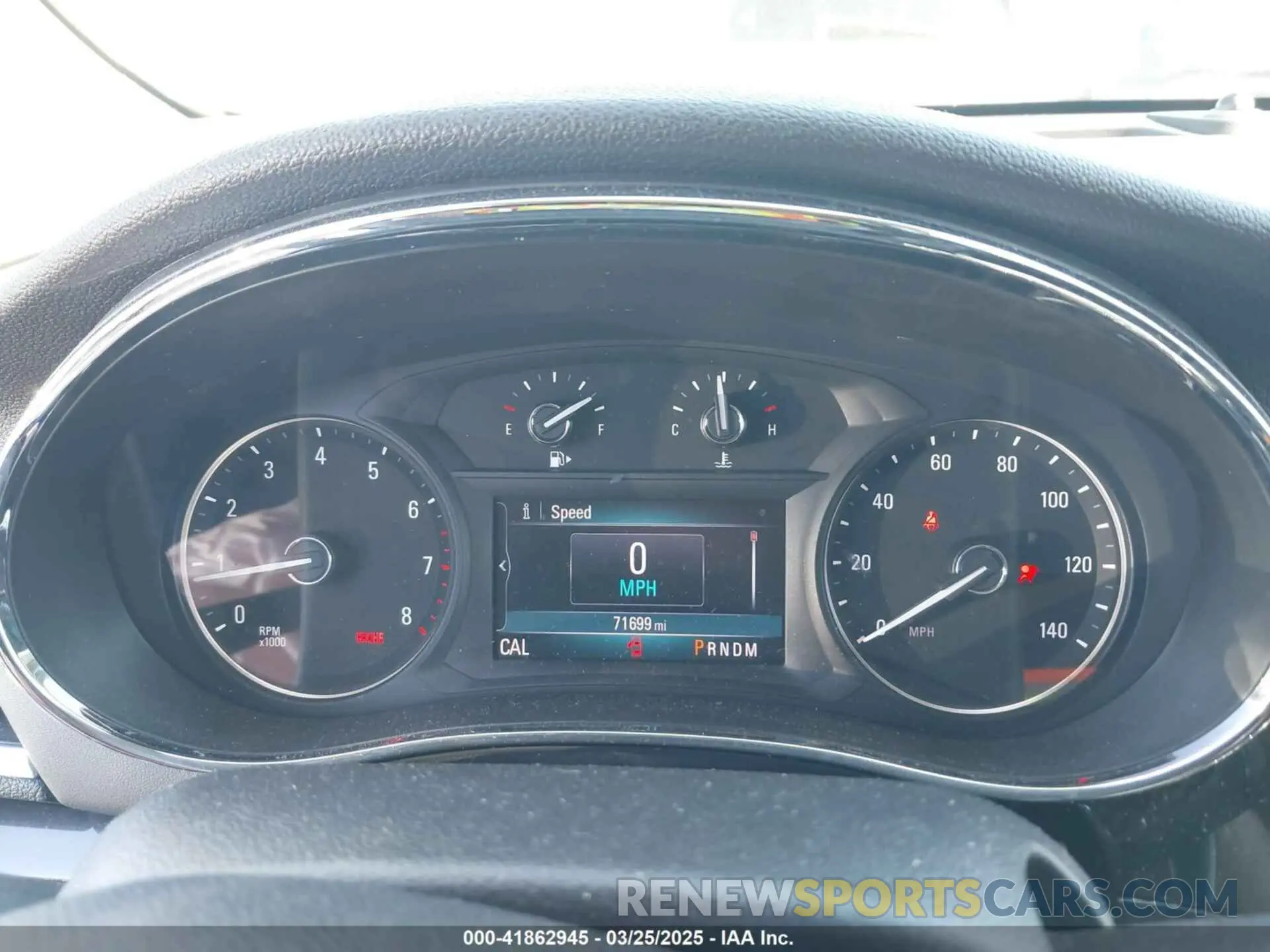 7 fotografías del automóvil dañado KL4CJASB8KB879134 BUICK ENCORE 2019