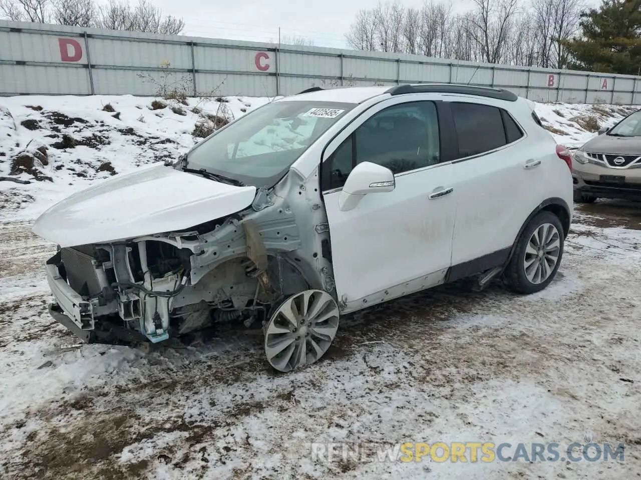 1 fotografías del automóvil dañado KL4CJASB8KB884463 BUICK ENCORE 2019
