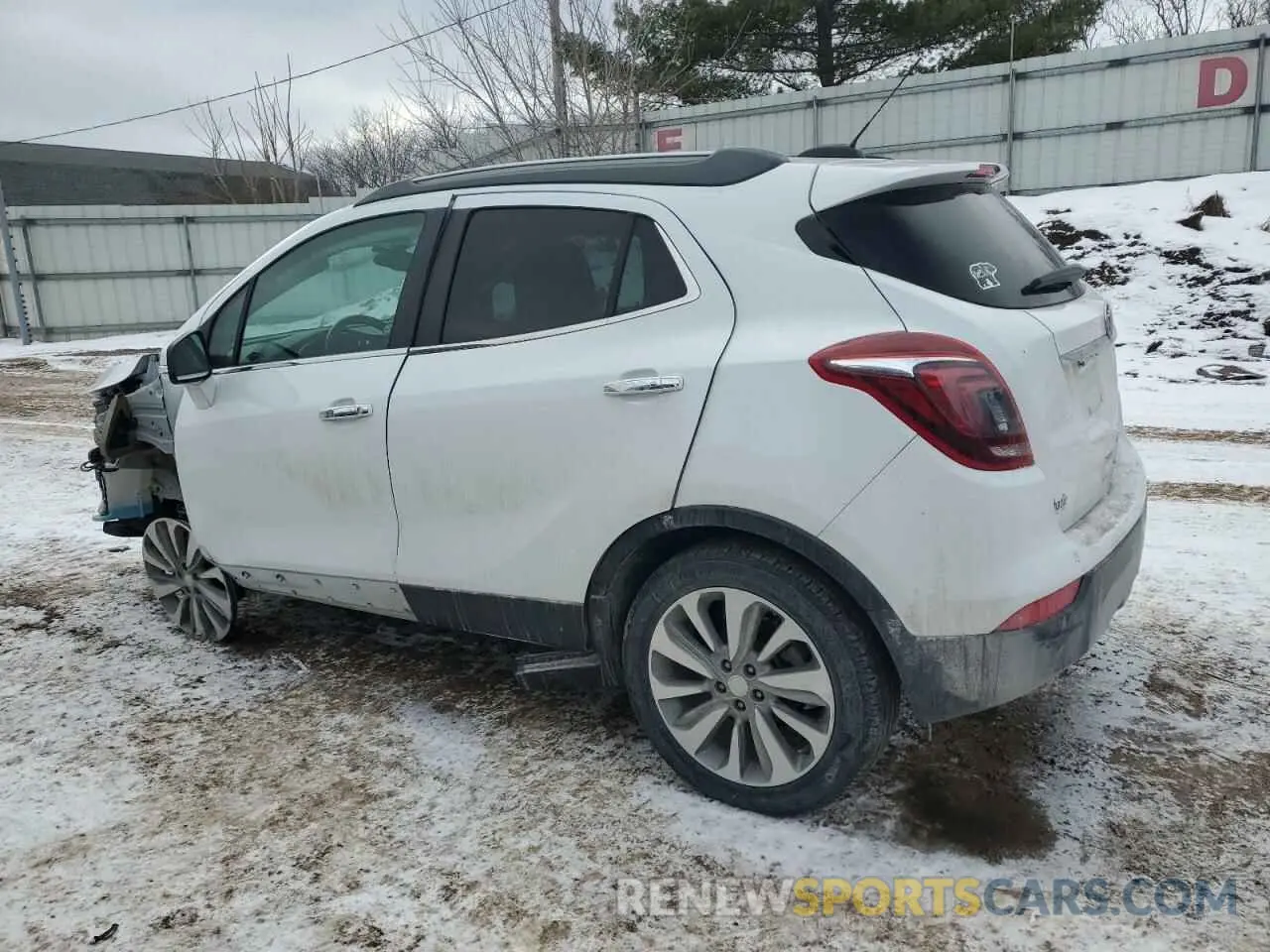 2 fotografías del automóvil dañado KL4CJASB8KB884463 BUICK ENCORE 2019