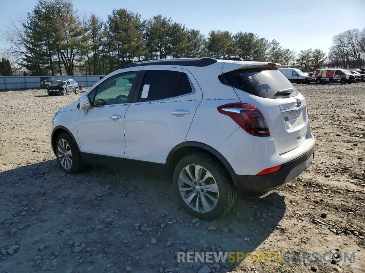 2 fotografías del automóvil dañado KL4CJASB8KB891168 BUICK ENCORE 2019