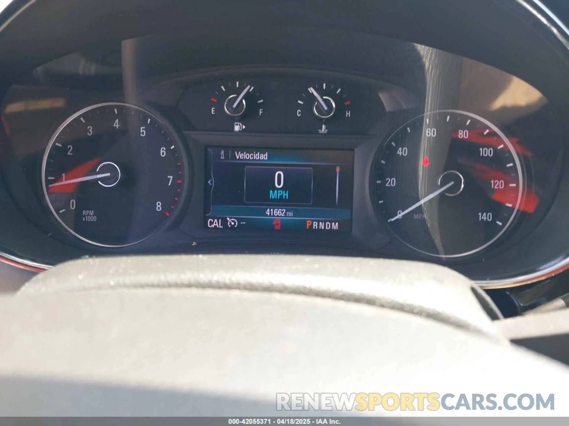 7 fotografías del automóvil dañado KL4CJASB8KB933337 BUICK ENCORE 2019