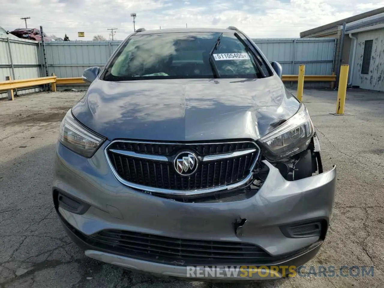 5 fotografías del automóvil dañado KL4CJASB9KB755857 BUICK ENCORE 2019