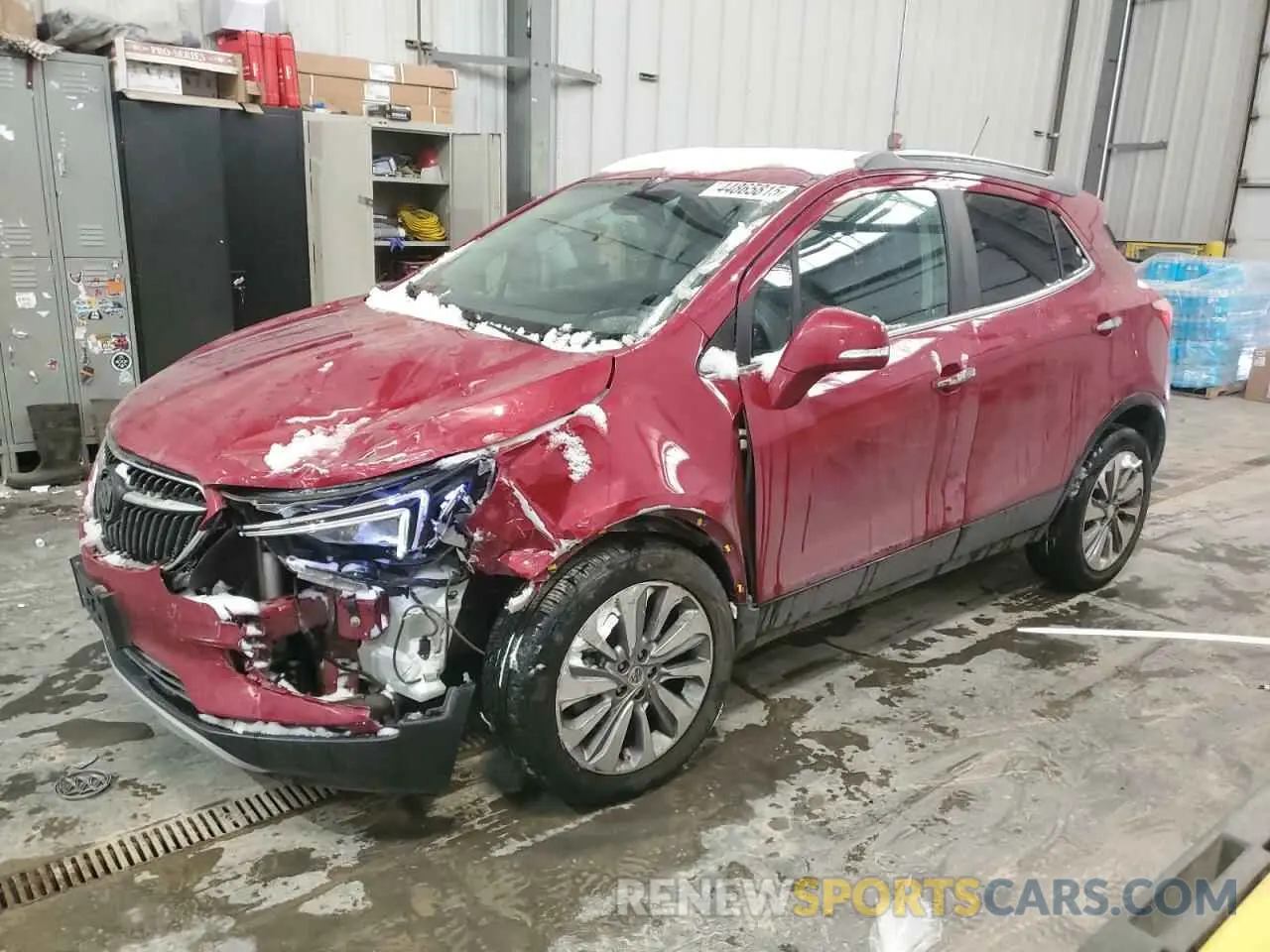 1 fotografías del automóvil dañado KL4CJASB9KB770911 BUICK ENCORE 2019