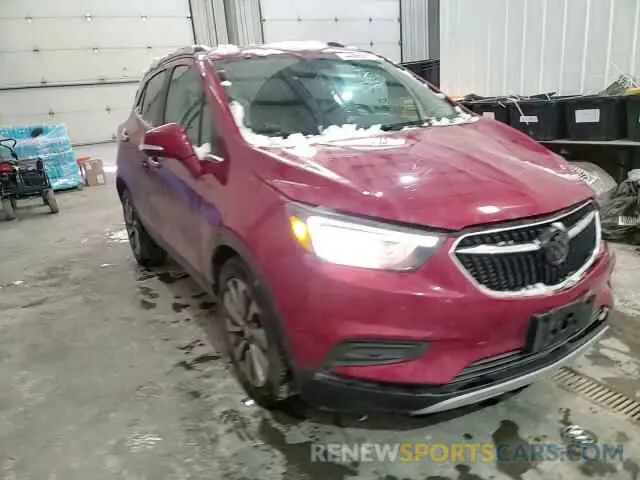 11 fotografías del automóvil dañado KL4CJASB9KB770911 BUICK ENCORE 2019