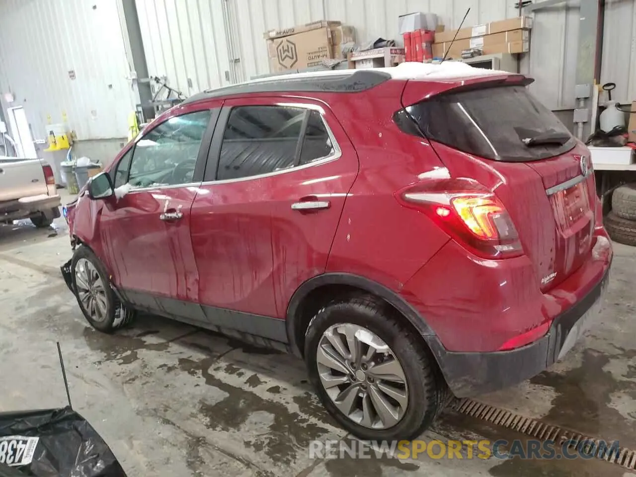 2 fotografías del automóvil dañado KL4CJASB9KB770911 BUICK ENCORE 2019