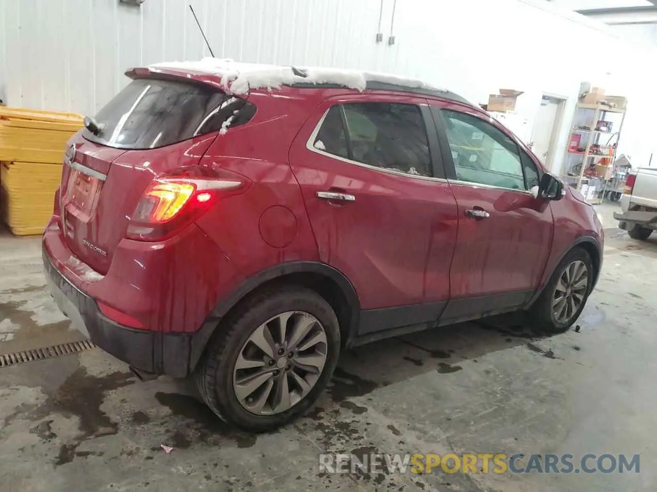3 fotografías del automóvil dañado KL4CJASB9KB770911 BUICK ENCORE 2019