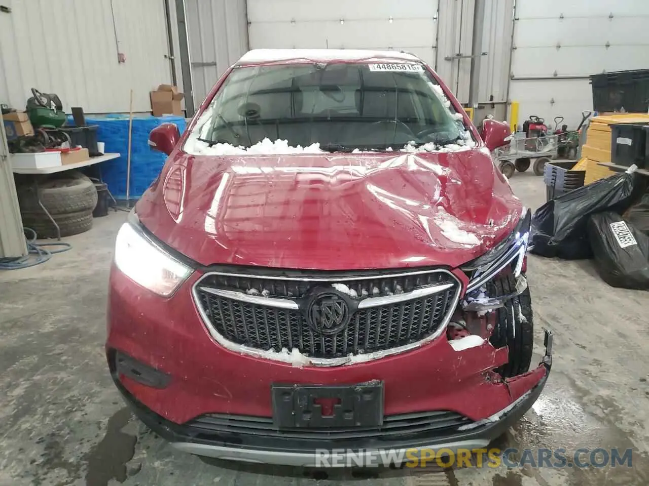 5 fotografías del automóvil dañado KL4CJASB9KB770911 BUICK ENCORE 2019
