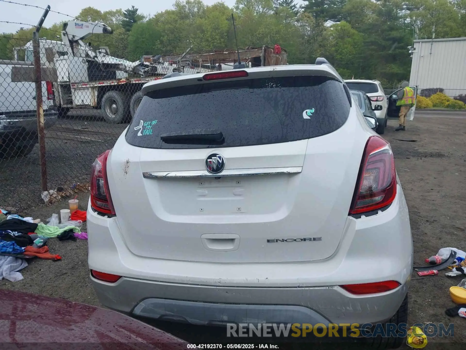 15 fotografías del automóvil dañado KL4CJASB9KB799017 BUICK ENCORE 2019