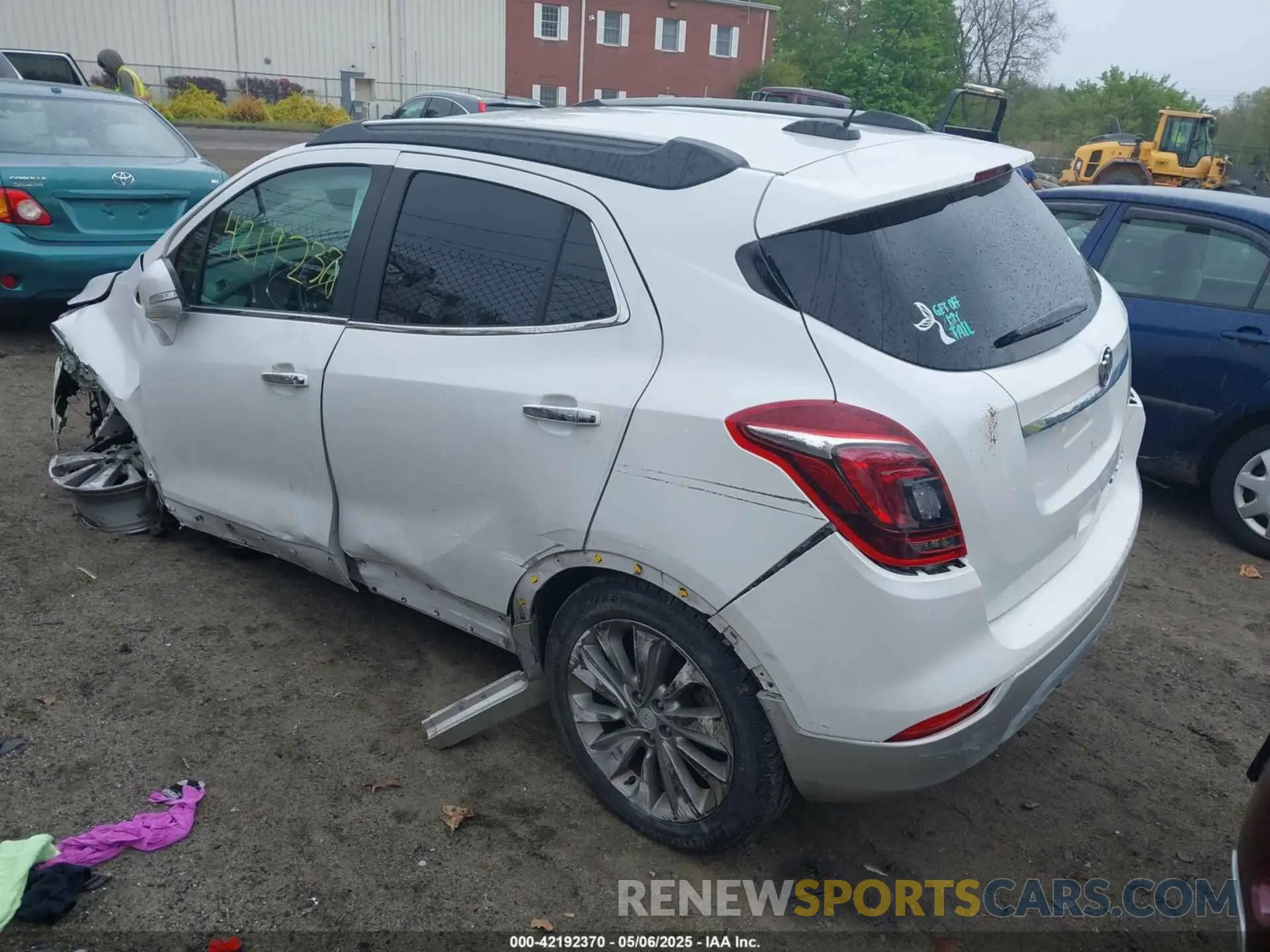 3 fotografías del automóvil dañado KL4CJASB9KB799017 BUICK ENCORE 2019