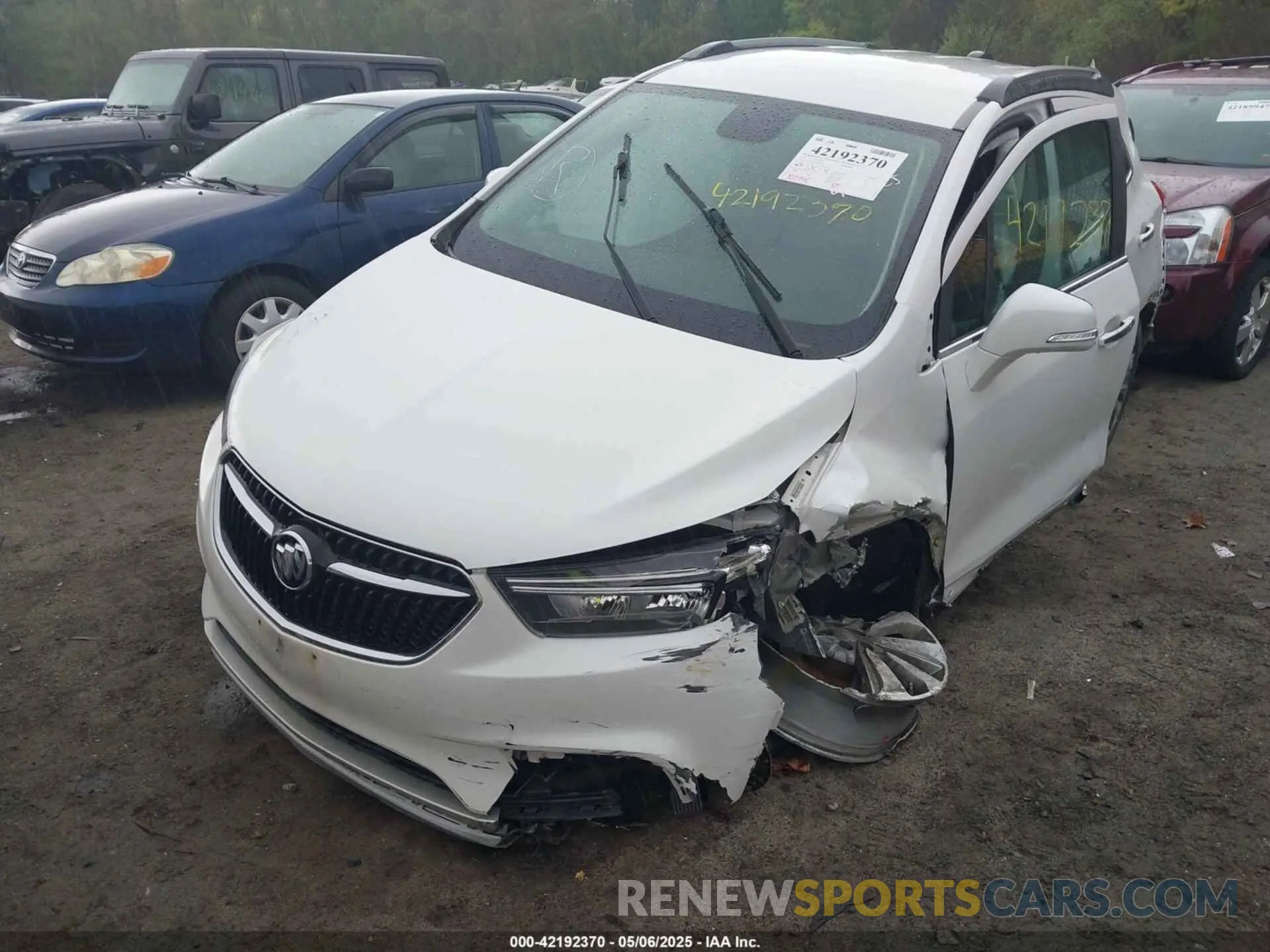 6 fotografías del automóvil dañado KL4CJASB9KB799017 BUICK ENCORE 2019