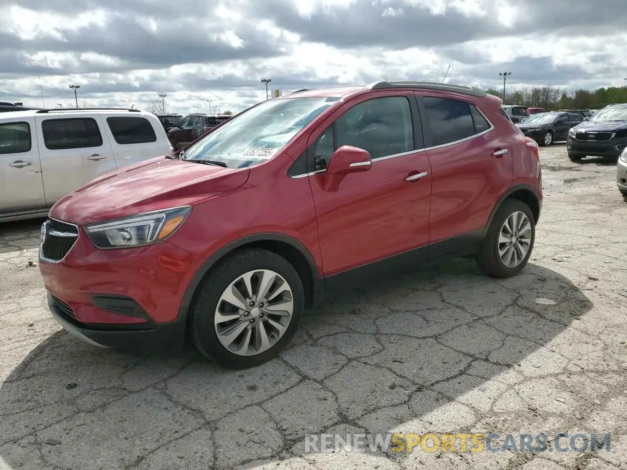 1 fotografías del automóvil dañado KL4CJASB9KB820335 BUICK ENCORE 2019