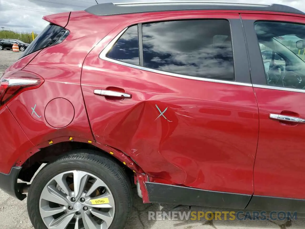 11 fotografías del automóvil dañado KL4CJASB9KB820335 BUICK ENCORE 2019