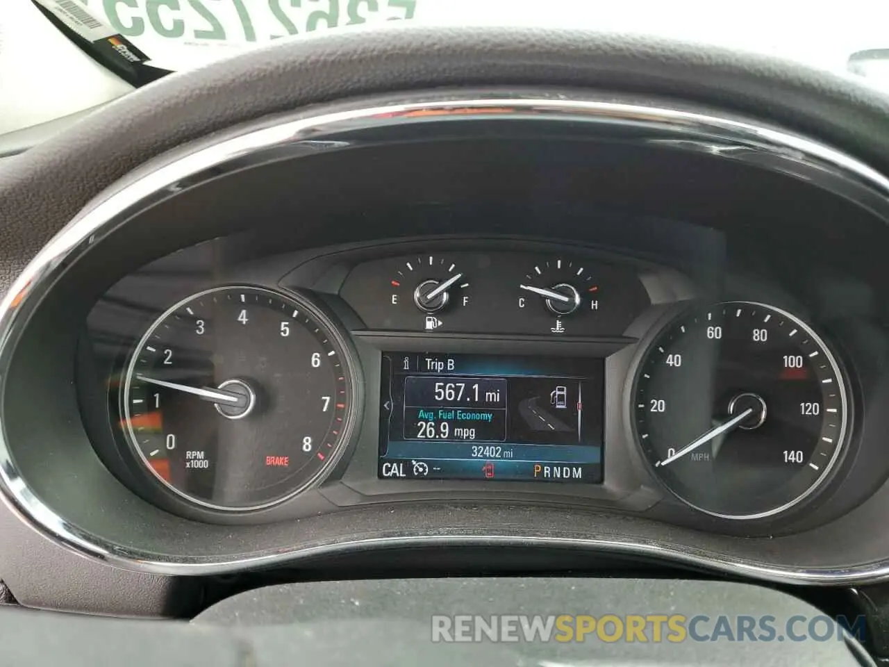 9 fotografías del automóvil dañado KL4CJASB9KB820335 BUICK ENCORE 2019