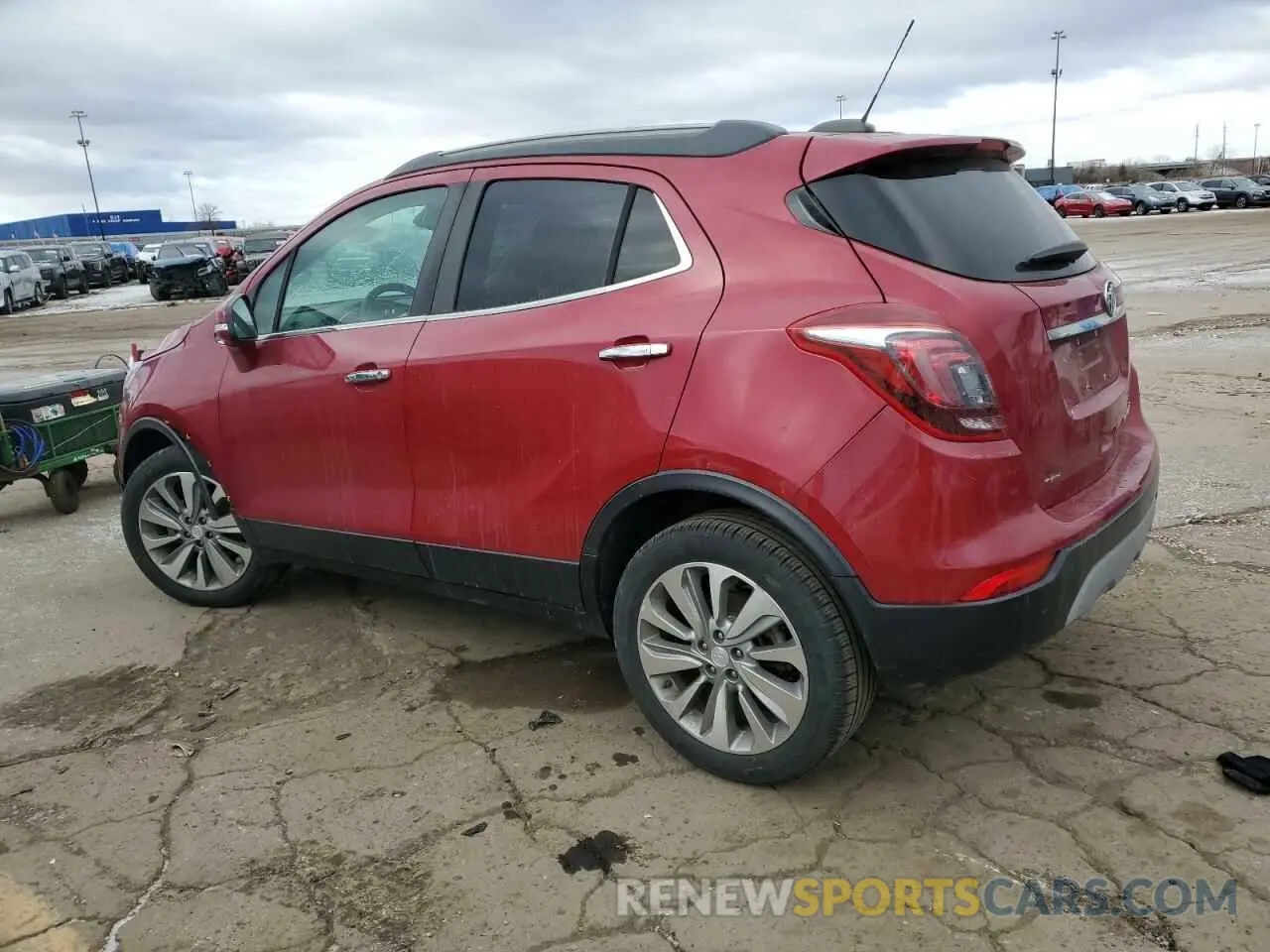 2 fotografías del automóvil dañado KL4CJASB9KB903182 BUICK ENCORE 2019