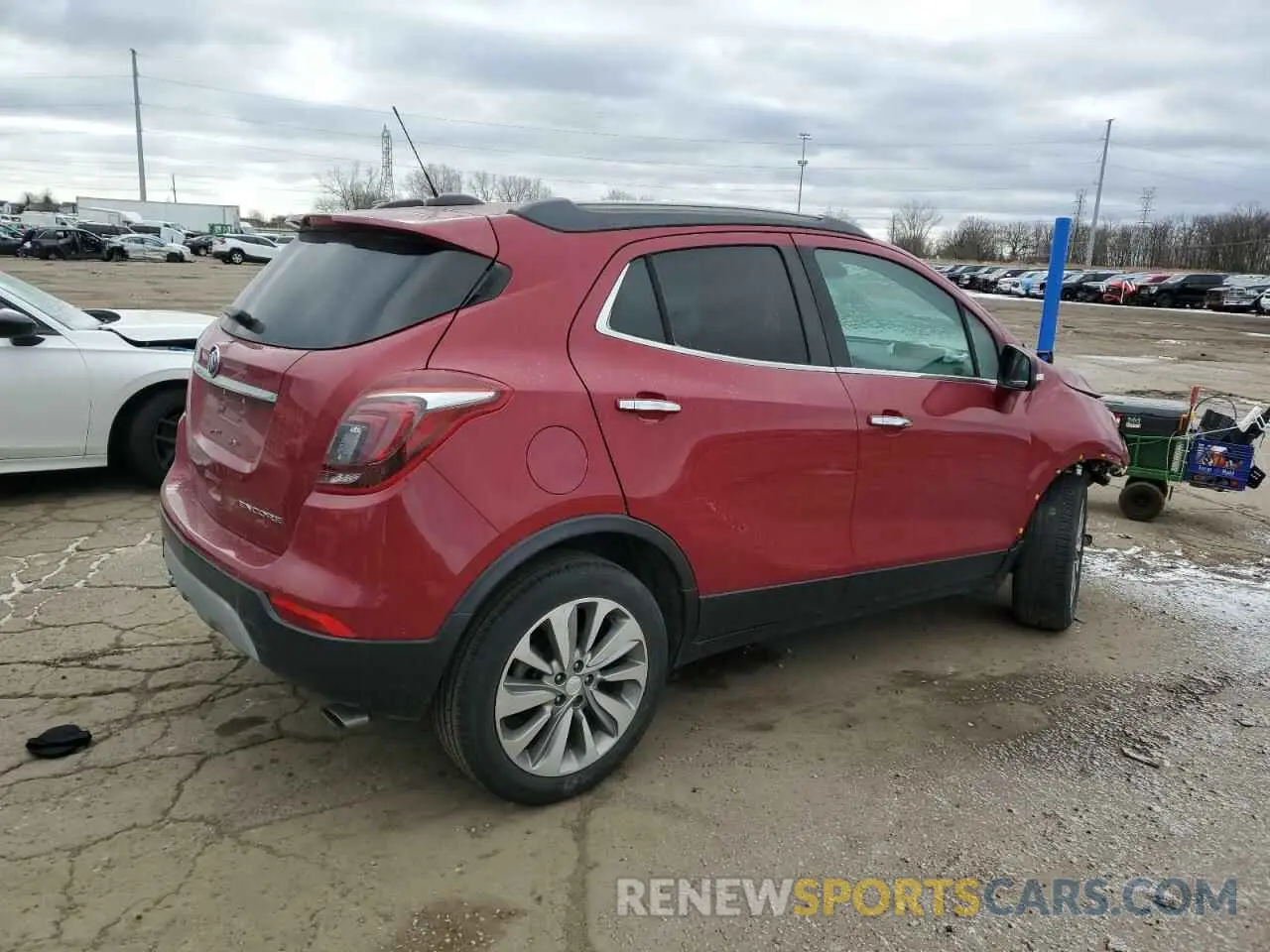 3 fotografías del automóvil dañado KL4CJASB9KB903182 BUICK ENCORE 2019
